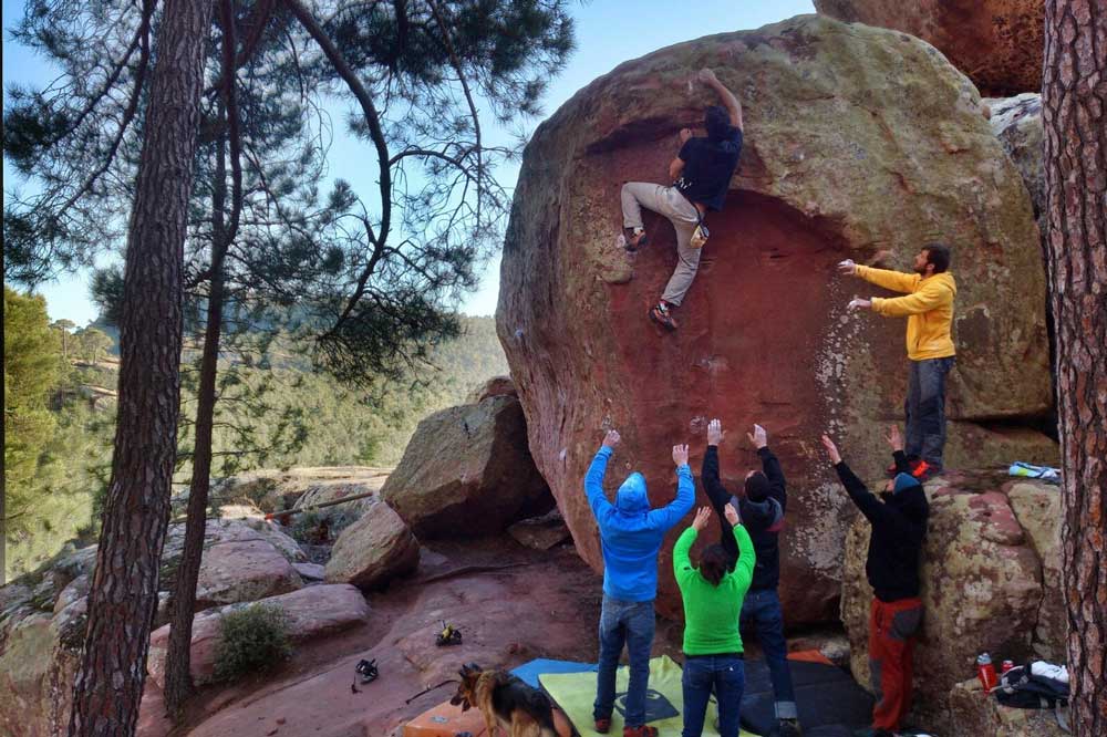 Fotografia de Boulder en Pinares de Rodeno