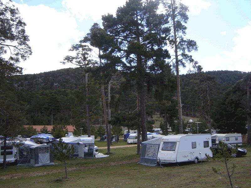 Camping Algarbe Albarracin, Teruel, Aragón, España