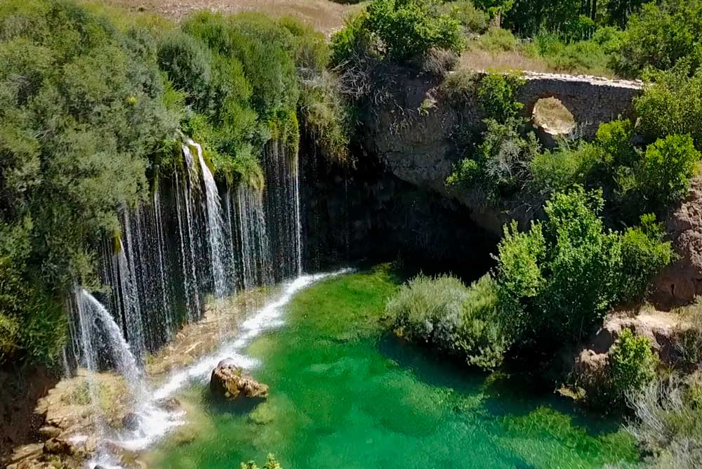 Fotografia de donde bañarse en la sierra de Albarracín