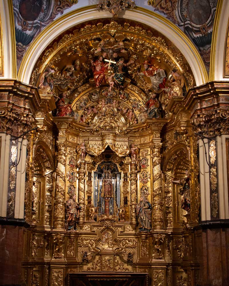 Fotografía del Altar Virgen del Pilar