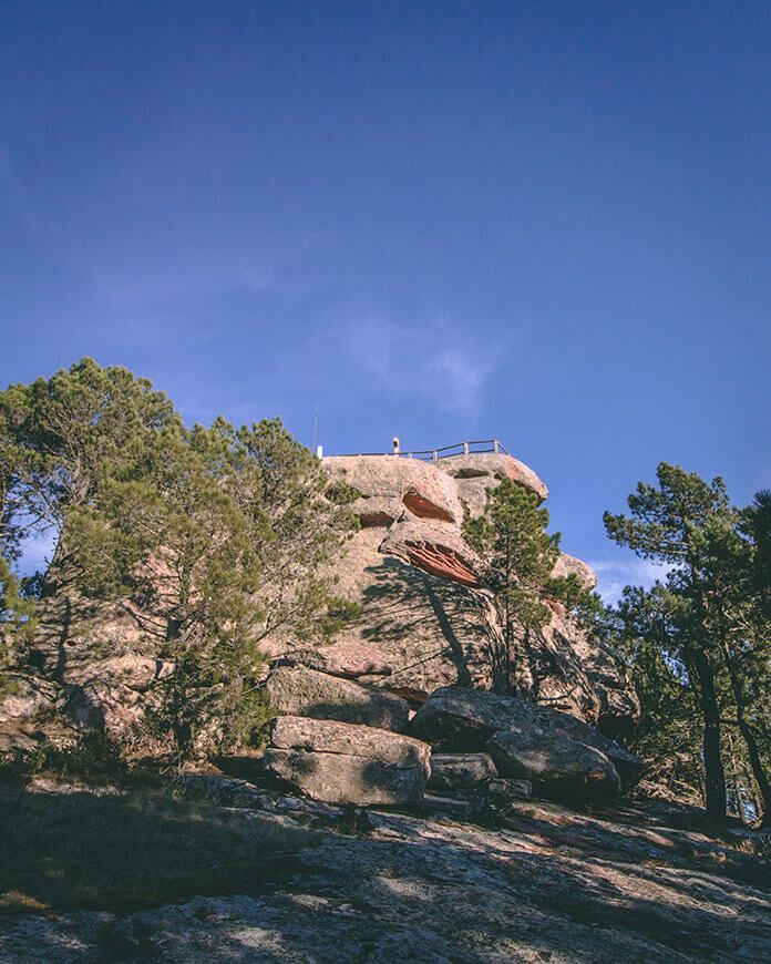 Fotografía del Mirador de Peña de la Cruz en Bezas