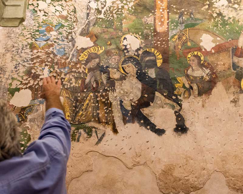 Fotografía de la restauración